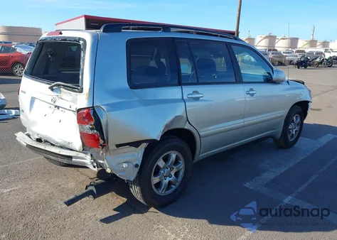 2005 Toyota Highlander V6 z USA, uszkodzony, nr VIN JTEDP21A250072045